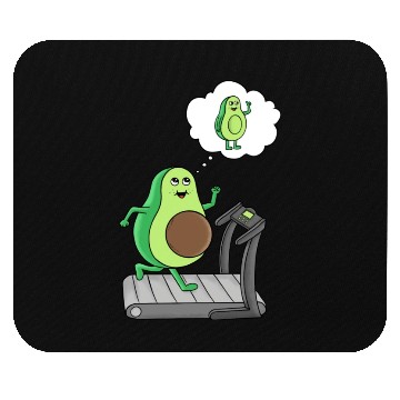Discover Gym Avocado Mouse Pads