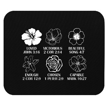 Discover Loved John 3:16 Victorious 2 Cor 2:14 Mouse Pads