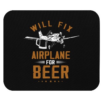 Discover Aircraft Mechanic, airplane mechanic Mouse Pads