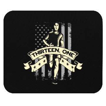 Discover Half Marathon Thirteen One Running Race Marathoner Mouse Pads