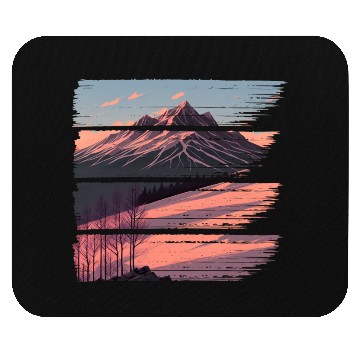 Discover Sunrise Mountain Mouse Pads