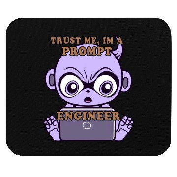 Discover Trust me im a prompt Engineer - i love my Job Mouse Pads