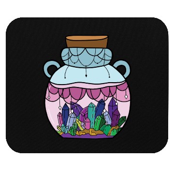Discover Ornate Crystal Jar Mouse Pads