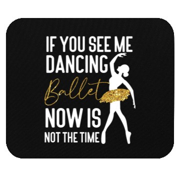 Discover Ballet Dancer Dance Girl Ballerina Mouse Pads