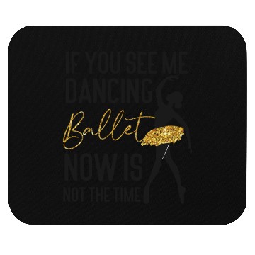 Discover Ballet Dancer Dance Girl Ballerina Mouse Pads