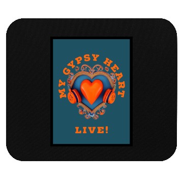 Discover My Gypsy Heart Mouse Pads