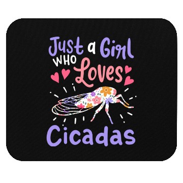 Discover Cicada Insect Cicada Lover Mouse Pads