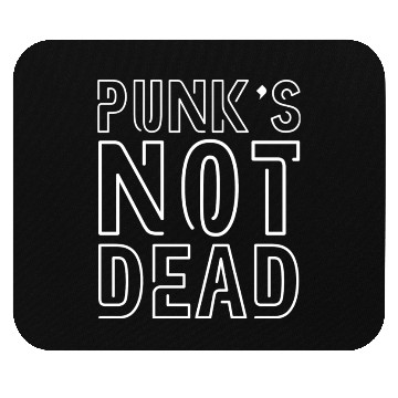 Discover Punk Is Not Dead Mouse Pads