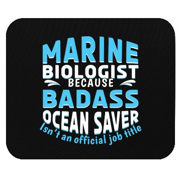 Discover Save Nature Oceans Day Earth Day Marine Biologist Mouse Pads