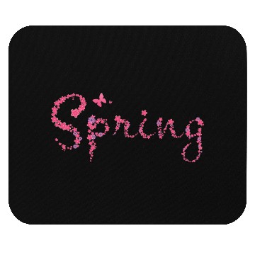 Discover Spring Blooming Flowers Mouse Pads