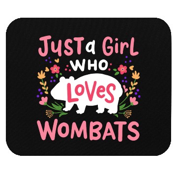 Discover Wombat Australian Wombat Lover Mouse Pads