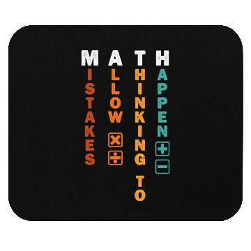 Discover Math Teacher Math Symbols Student Equation Mouse Pads