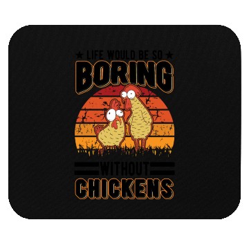 Discover Chickens Chicken Farm Farmer Mouse Pads