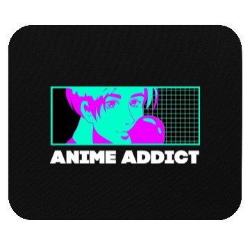 Discover Anime Lover Manga Kawaii Japanese Animation Cute E Mouse Pads