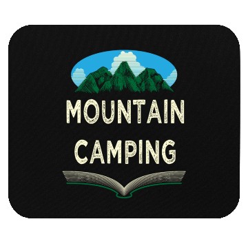 Discover Mountain Camping Wildlife Hiking Outdoor Hiker Cam Mouse Pads