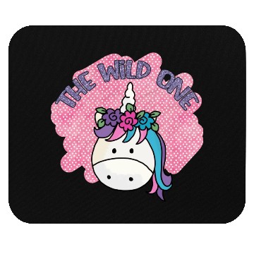 Discover The Wild One Unicorn Mouse Pads