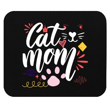 Discover lover Cat mom, Best Cat Mom, Cats Mommy Mouse Pads