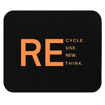 Discover Recycle use new think Classic Mouse Pads