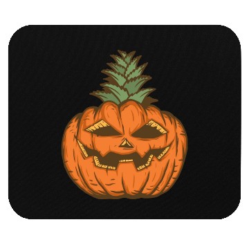 Discover Halloween Pineapple Pumpkin Mouse Pads
