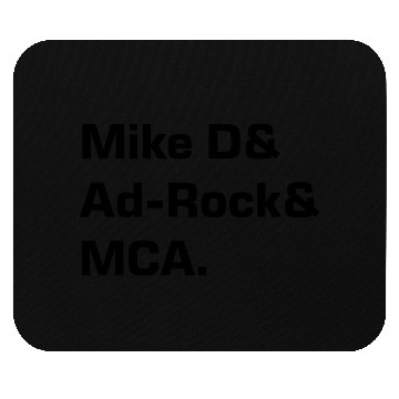 Discover Mike D and Ad-Rock and MCA Mouse Pads