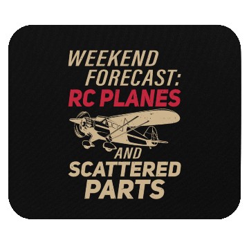 Discover Weekend Forecast Planes and scattered Mouse Pads