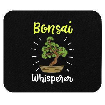 Discover Bonsai Tree Gardener Mouse Pads