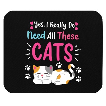 Discover Cats Cat Owner Cat Lover Mouse Pads