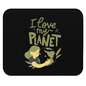 Discover Earth Day I Love My Planet Pro Environment Nature Mouse Pads