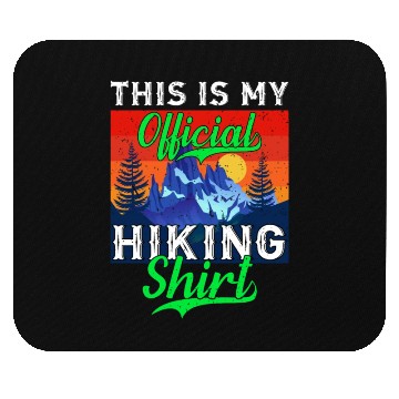 Discover Official Hike Mouse Pads Wanderlust Mountain Love