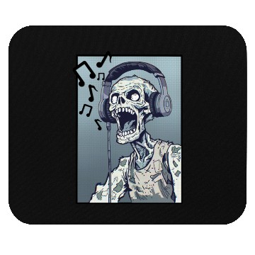Discover Zombie Singing Mouse Pads