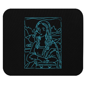 Discover Mona Lisa Mouse Pads