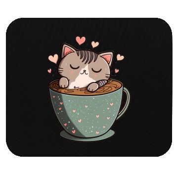 Discover Caffeine Kitties A Sweet Valentines Day Gift Mouse Pads