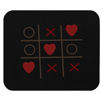 Discover Cool Valentine s Day Criss Cross Heart Mouse Pads