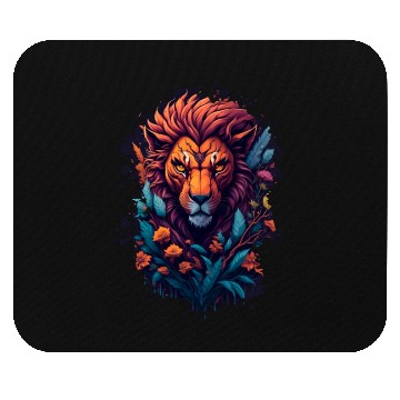 Discover Abstract lion Mouse Pads