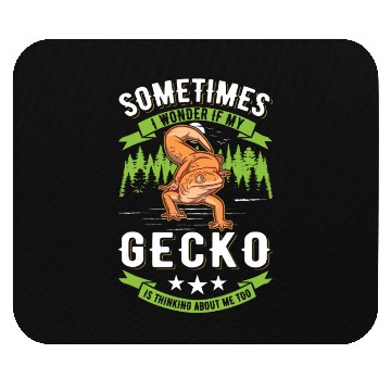 Discover Gecko Gift Leopard Mouse Pads