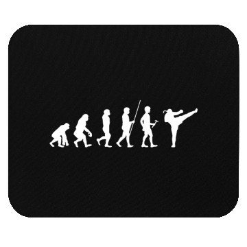 Discover Mixed Martial Arts Human Evolution MMA Muay Thai Mouse Pads