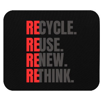 Discover Recycle use new think Classic Mouse Pads
