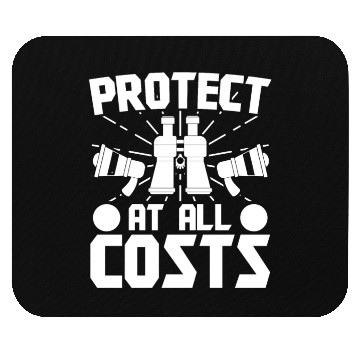 Discover Lifeguard protect at all costs swimming pool guard Mouse Pads