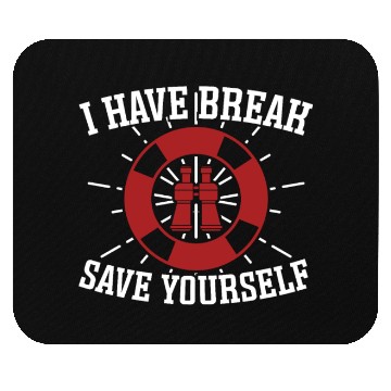 Discover Lifeguard save yourself swimming pool guard Mouse Pads
