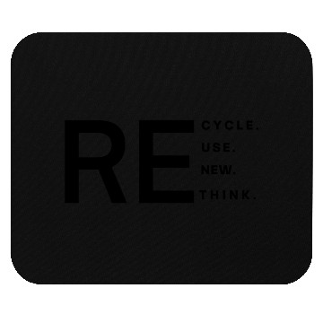 Discover Recycle use new think Classic Mouse Pads