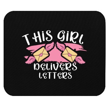 Discover Postal Worker Mail Lady Mail Carrier Postal Mouse Pads