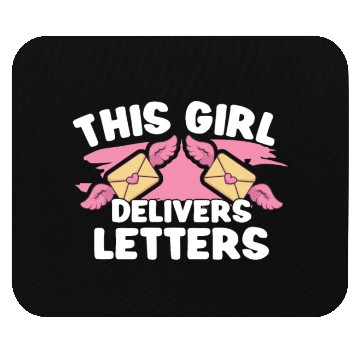 Discover Postal Worker Mail Lady Mail Carrier Postal Mouse Pads