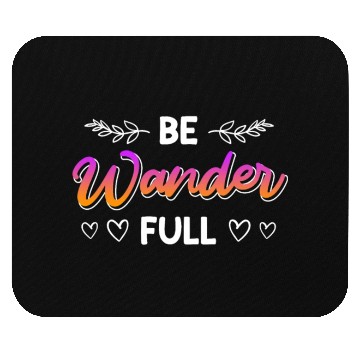 Discover Wanderfull Mountain fan Wanderlust Hiker Summit Mouse Pads