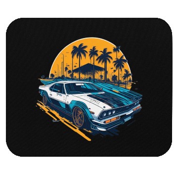 Discover American muscle Mouse Pads