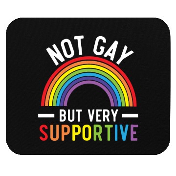 Discover Gay Rights Rainbow Pride LGBTQ Gay Pride Parade Mouse Pads