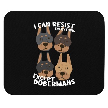 Discover Doberman Lover Mouse Pads