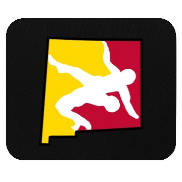 Discover New Mexico Wrestling Mouse Pads