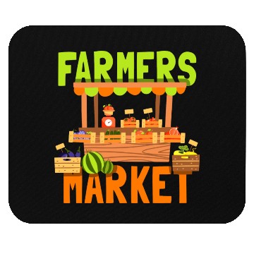 Discover Farmers Market Chicken Farmer Cow Farming Mouse Pads