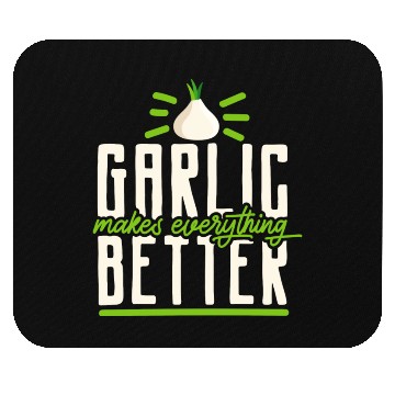 Discover Garlic Garlic Cloves Garlic Lover Cooking Mouse Pads