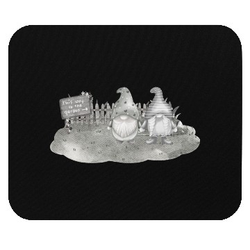 Discover Garden Friends / Garden Gnomes Mouse Pads